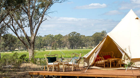 Balgownie Estate Bendigo Launches Glamping in Victoria, Australia