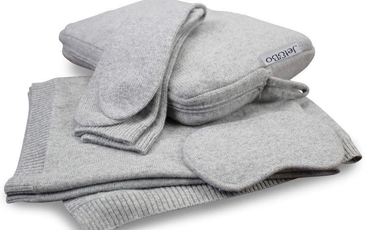 Jet&Bo 100% Pure Cashmere Travel Set